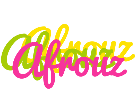 Afrouz sweets logo