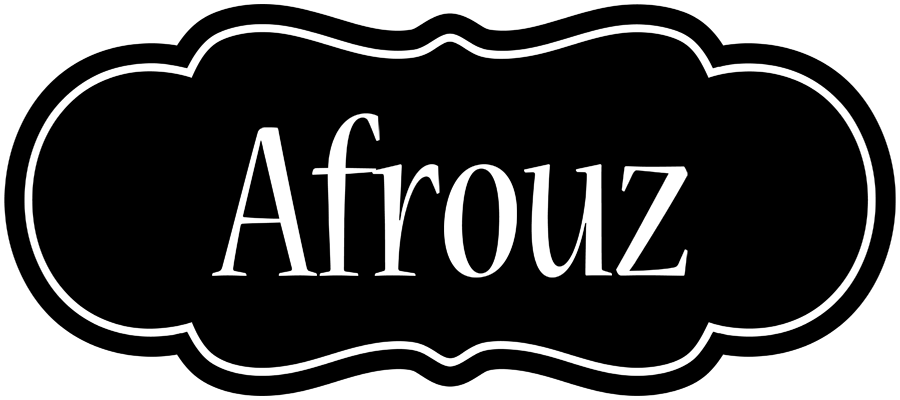 Afrouz welcome logo