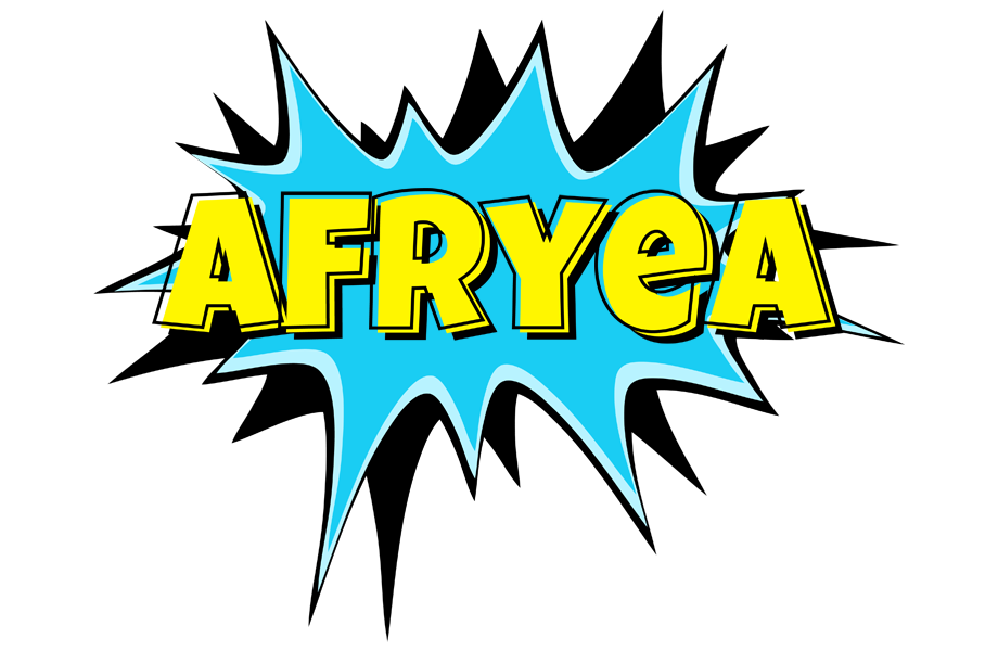 Afryea amazing logo