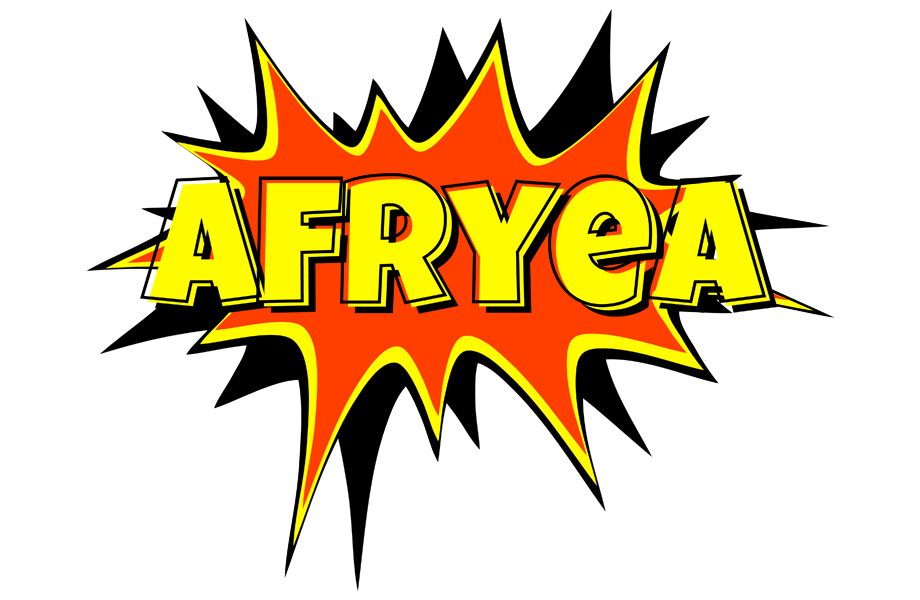 Afryea bazinga logo