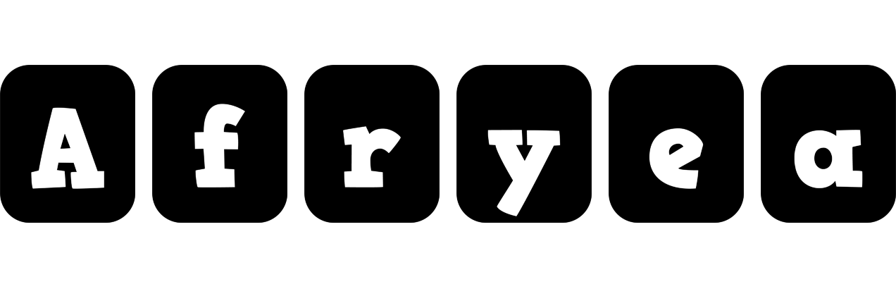 Afryea box logo