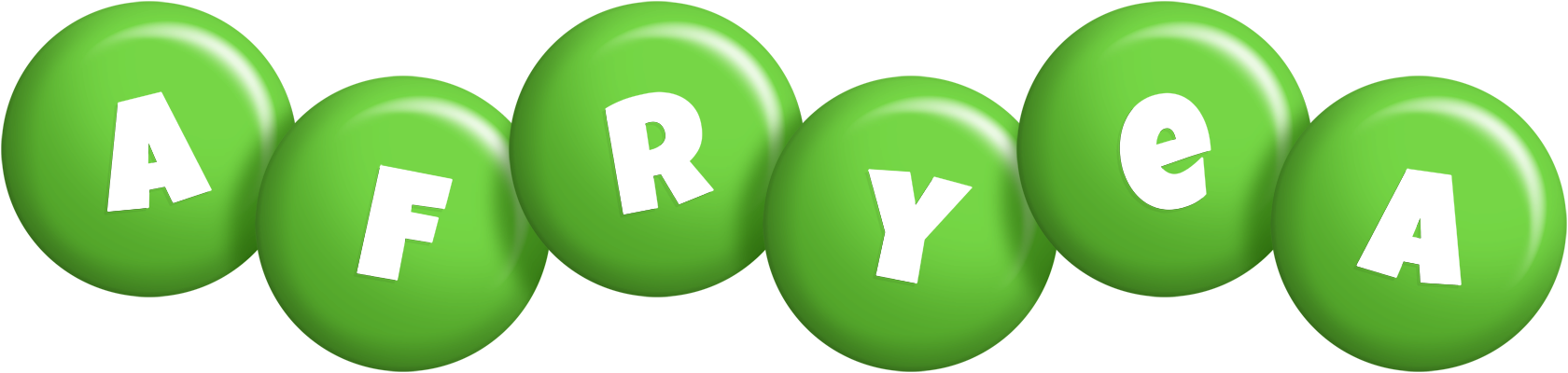 Afryea candy-green logo