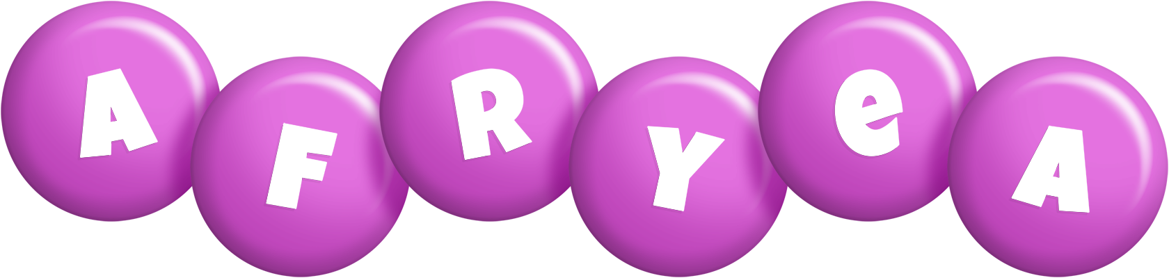 Afryea candy-purple logo