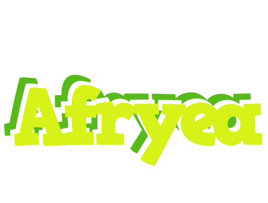Afryea citrus logo