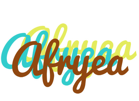 Afryea cupcake logo