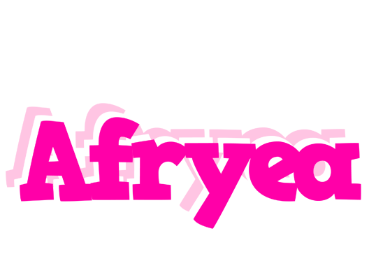 Afryea dancing logo