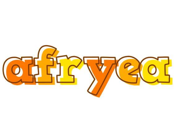 Afryea desert logo