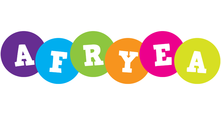 Afryea happy logo