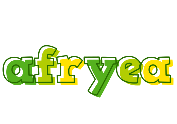 Afryea juice logo