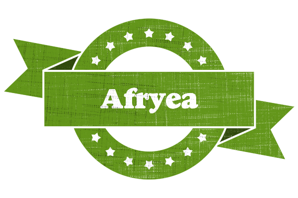 Afryea natural logo