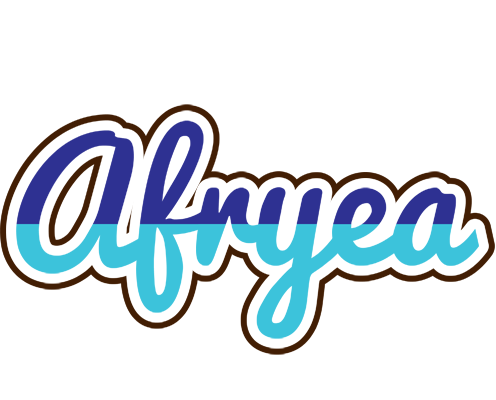 Afryea raining logo