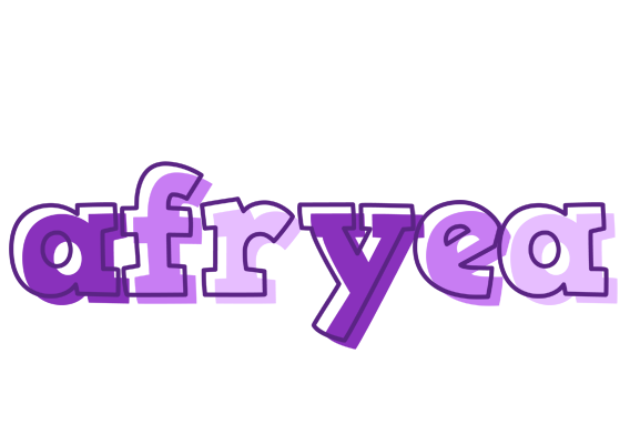 Afryea sensual logo