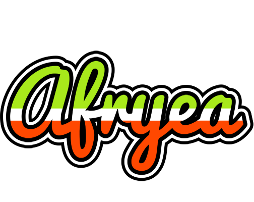 Afryea superfun logo