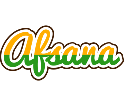 Afsana banana logo