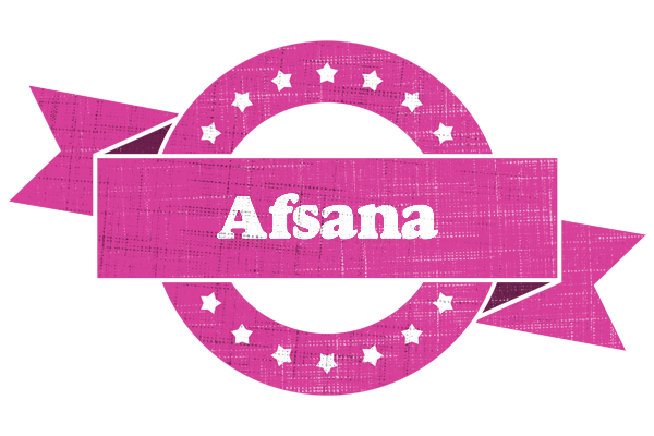 Afsana beauty logo