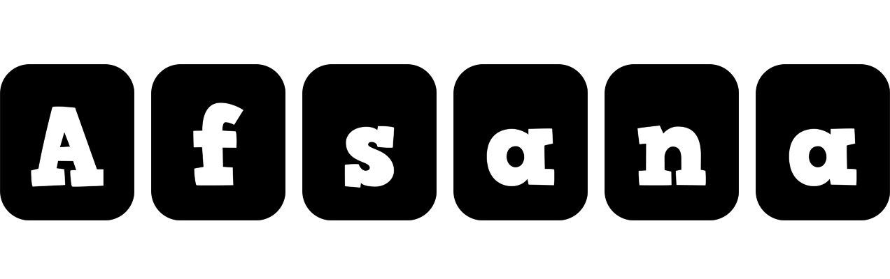 Afsana box logo