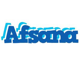 Afsana business logo