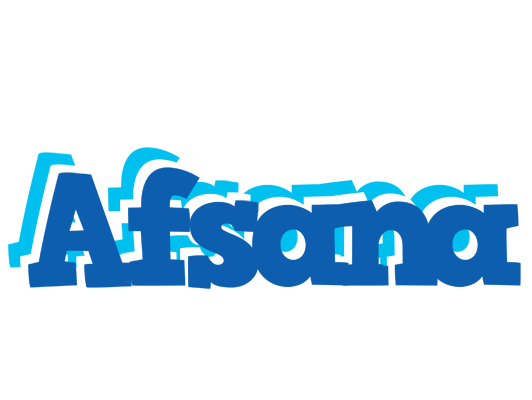 Afsana business logo