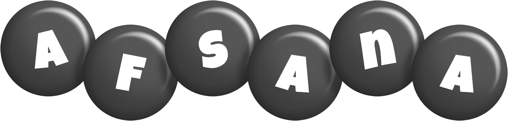 Afsana candy-black logo