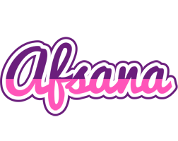 Afsana cheerful logo