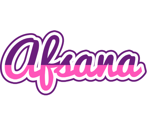 Afsana cheerful logo