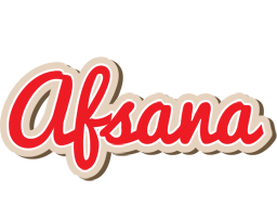 Afsana chocolate logo