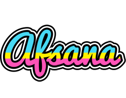 Afsana circus logo