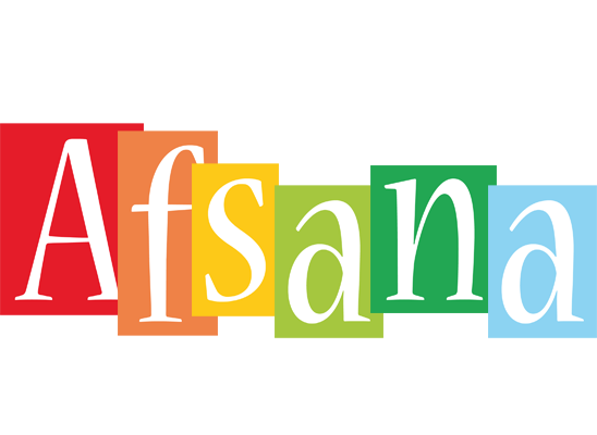 Afsana colors logo