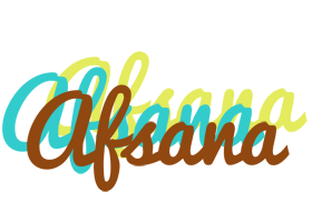 Afsana cupcake logo