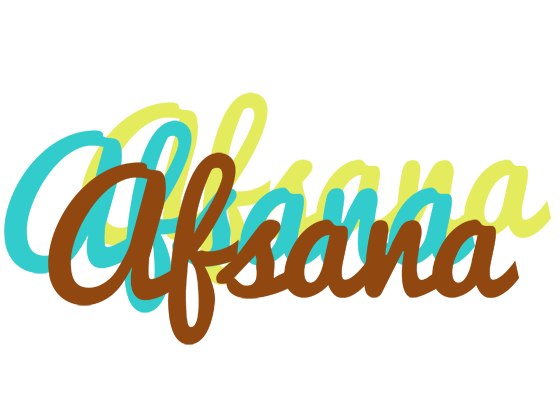 Afsana cupcake logo