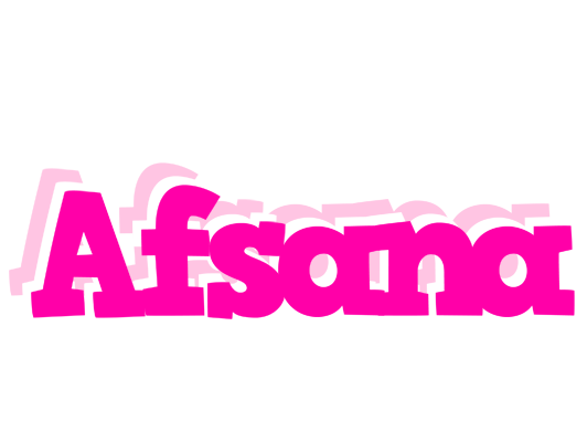 Afsana dancing logo