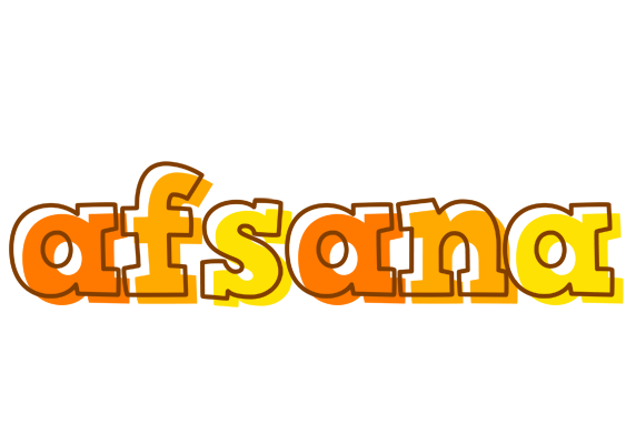 Afsana desert logo