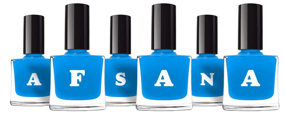 Afsana glossy logo