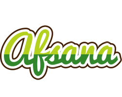 Afsana golfing logo