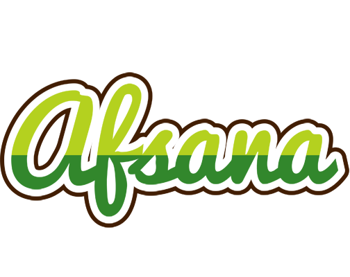 Afsana golfing logo