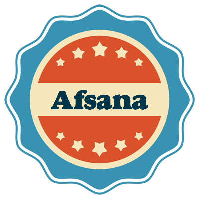 Afsana labels logo