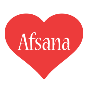 Afsana love logo