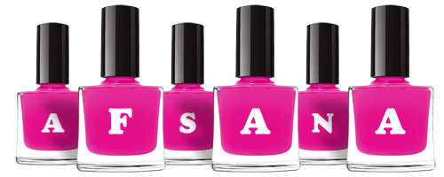 Afsana nails logo