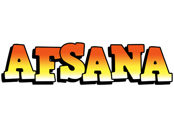 Afsana sunset logo