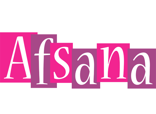 Afsana whine logo