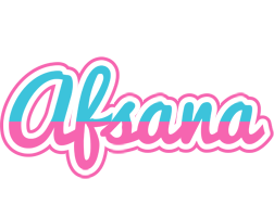 Afsana woman logo