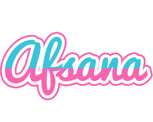 Afsana woman logo
