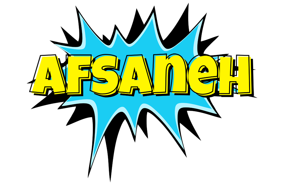 Afsaneh amazing logo