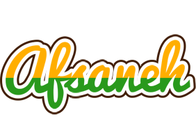 Afsaneh banana logo