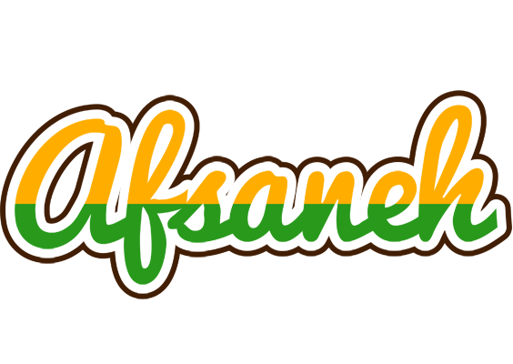 Afsaneh banana logo
