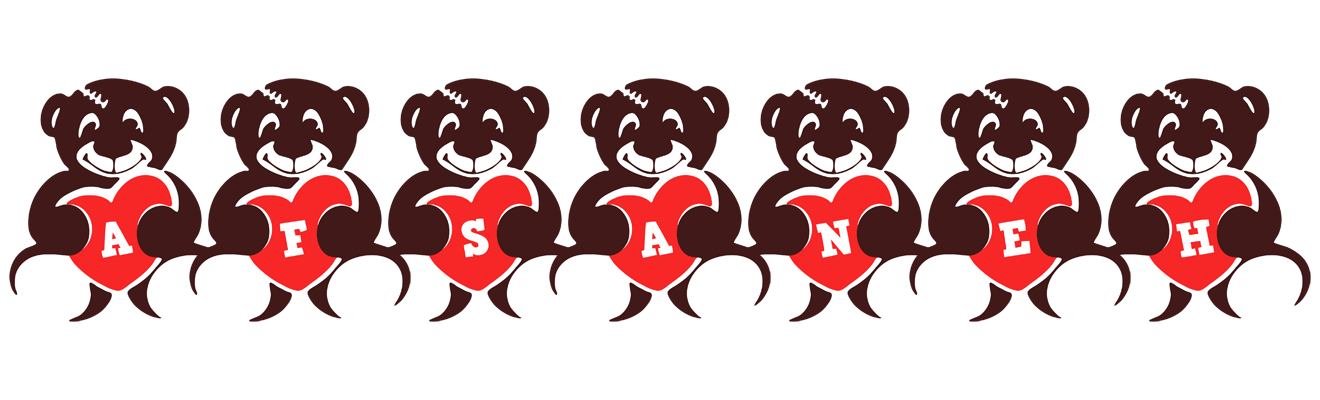 Afsaneh bear logo