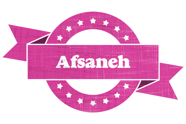 Afsaneh beauty logo