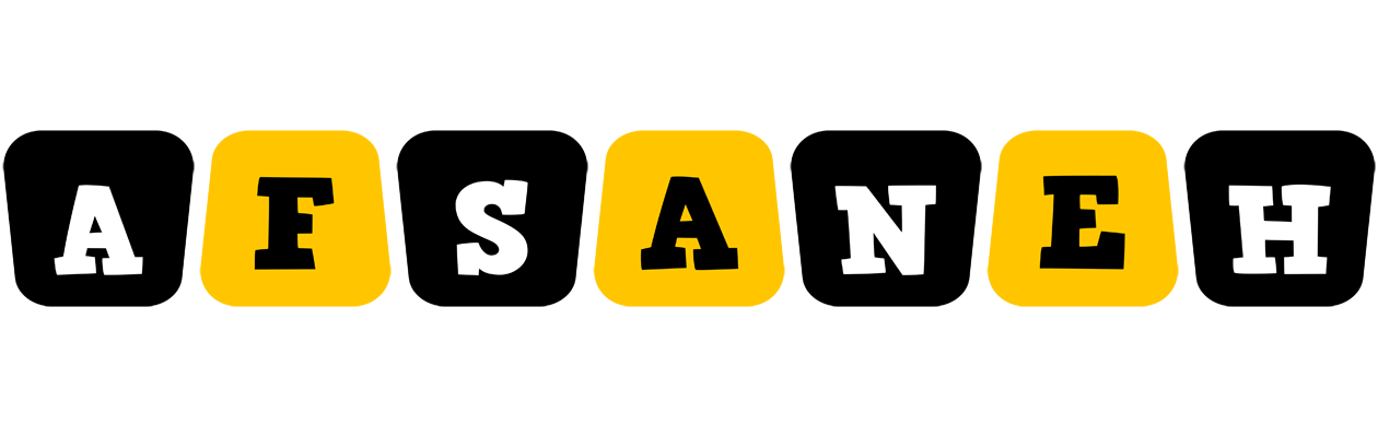 Afsaneh boots logo