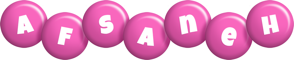 Afsaneh candy-pink logo