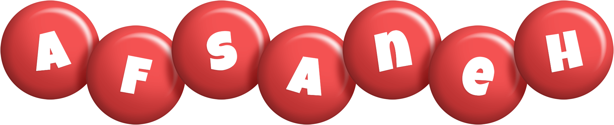 Afsaneh candy-red logo